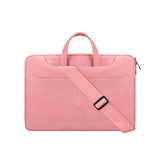 ST06SDJ Frosted PU Business Laptop Bag with Detachable Shoulder Strap, 13.3 inch, 14.1-15.4 inch, 15.6 inch