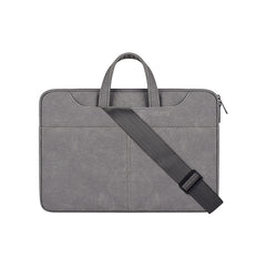 ST06SDJ Frosted PU Business Laptop Bag with Detachable Shoulder Strap, 13.3 inch, 14.1-15.4 inch, 15.6 inch