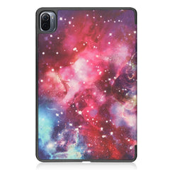 Custer Painted PU Leather Case with Sleep / Wake-up Function & 3-Fold Holder, For Xiaomi Pad 5