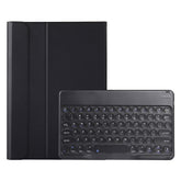 Y0N5 TPU Case Lambskin Texture Round Keycap Bluetooth Keyboard Leather Case with Holder, Y0N5