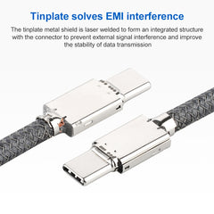 100W USB-C / Type-C Male to USB-C / Type-C Male Full-function Data Cable with E-mark, 0.5m, 1m, 1.5m, 2m