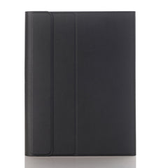 A07B-A Lambskin Texture Square Keycap Bluetooth Keyboard Leather Case with Touch Control For iPad, For iPad Air 5 / 4 2020 10.9 / Pro 11 inch 2021 & 2020 & 2018
