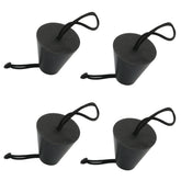Kayak Silicone Drain Hole Plug, A6699 4 in 1 Black, A6701 8 in 1 Blue