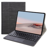SFGO-A Tree Texture Bluetooth Keyboard Leather Case with Touchpad, SFGO-A
