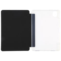 Pen Slot Transparent Back Cover Leather Tablet Case, For Xiaomi Mi Pad 5