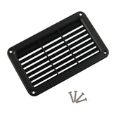 193x122mm RV / Bus Oblique Louver Outlet Panel with Screws, A6789