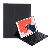 T098B Candy Color Skin Feel Texture Bluetooth Keyboard Leather Case with Pen Holder, T098B, for iPad Air 11 2024 / 2025 / Air 4 10.9 2020 / Air 5 10.9 2022