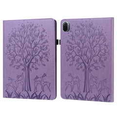 Tree & Deer Pattern Pressed Printing Leather Tablet Case with Sleep / Wake-up, For Xiaomi Pad 5 / 5 Pro, For Amazon Kindle Paperwhite 5 2021