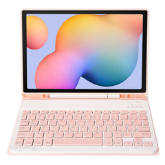 A610B Candy Color Bluetooth Keyboard Leather Case with Pen Slot, For Samsung Galaxy Tab S6 Lite