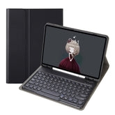 YA08B Lambskin Texture Voltage Round Keycap Bluetooth Keyboard Leather Case, For Samsung Galaxy Tab A8 10.5 2021 SM-X200 / SM-X205, For Samsung Galaxy Tab S8 11 inch SM-X700 / SM-X706 & S7 11 inch SM-X700 / SM-T875
