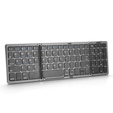 B089 Bluetooth Foldable Keyboard with Numeric, B089(Silver), B089 (Black)