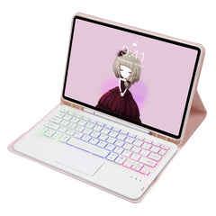 A700B-AS Candy Color Backlight Bluetooth Keyboard Leather Tablet Case, For Samsung Galaxy Tab S8 / S7, For Samsung Galaxy Tab A8 10.5 (2021), For Samsung Galaxy Tab S6 Lite