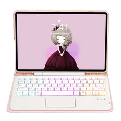A700B-AS Candy Color Backlight Bluetooth Keyboard Leather Tablet Case, For Samsung Galaxy Tab S8 / S7, For Samsung Galaxy Tab A8 10.5 (2021), For Samsung Galaxy Tab S6 Lite