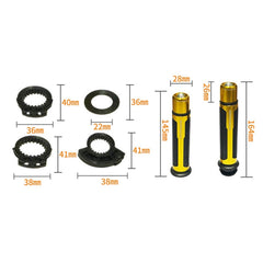 Motorcycle Modification Accessories Hand Grip Cover Handlebar Set
