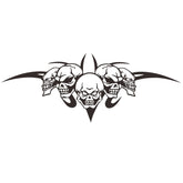 D-299 Skull Pattern Car Modified Hood Decorative Sticker, D-299