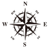 D-366 Compass Pattern Car Modified Decorative Sticker, D-366