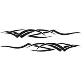 2 PCS/Set D-731 Totem Pattern Car Modified Decorative Sticker, D-731