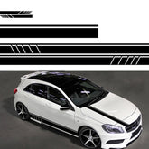 D-930 Lines Pattern Car Modified Decorative Sticker, D-930