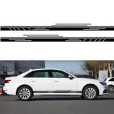 2 PCS/Set D-932 Stripe Pattern Car Modified Decorative Sticker, D-932