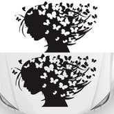 D-956 Butterfly Girl Pattern Car Modified Decorative Sticker, D-956