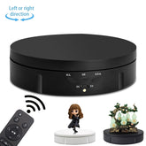 USB Electric Rotating Turntable Display Stand, Load: 10kg, 14.6cm Remote, 14.6cm Remote Mirror