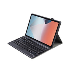 OP12-B Lambskin Texture Ultra-thin Bluetooth Keyboard Leather Case, OP12-B
