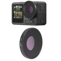 JSR LS Lens Filter For DJI Osmo Action 3 / GoPro Hero11 Black / HERO10 Black / HERO9 Black, ND8, ND16, ND32, ND64, ND1000, ND8PL, ND16PL, ND32PL, ND64PL