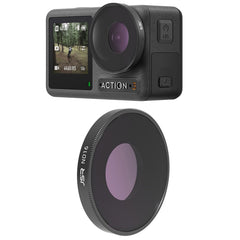 JSR LS Lens Filter For DJI Osmo Action 3 / GoPro Hero11 Black / HERO10 Black / HERO9 Black, ND8, ND16, ND32, ND64, ND1000, ND8PL, ND16PL, ND32PL, ND64PL