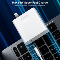 Dual Type-C Interface Fast Charging Data Cable Laptop Charging Cable, Length:1m, Length:1.5m, Length:2m