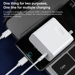 Dual Type-C Interface Fast Charging Data Cable Laptop Charging Cable, Length:1m, Length:1.5m, Length:2m