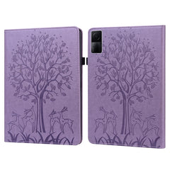Tree & Deer Pattern Pressed Printing Leather Tablet Case, For Xiaomi Redmi Pad 10.61 2022