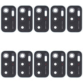 10 PCS Back Camera Lens, For Xiaomi Redmi Note 11SE, For Xiaomi Poco F4 GT, For Xiaomi Redmi K40S/Poco F4, For Xiaomi Redmi Note 11E/Redmi 10 5G/Redmi 11 Prime 5G, For Xiaomi Black Shark 4S/Black Shark 4S Pro, For OPPO Reno7 5G/Reno7 5G China