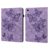 Embossed Butterfly Pattern Leather Tablet Case, For OPPO Pad Air 2022, For Realme Pad X, For Xiaomi Redmi Pad 10.61