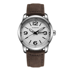 Ochstin 6047B Business Style Quartz Men Leather Watch