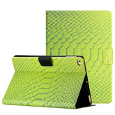 Solid Color Crocodile Texture Leather Smart Tablet Case, For iPad Air / Air 2 / 9.7 2017 / 9.7 2018, For iPad 10.2 / 10.5, For iPad 10th Gen 10.9 2022