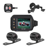 SE30 2.0 inch 1080P Waterproof HD Motorcycle DVR, Support TF Card / Cycling Video / Parking Monitoring, SE30