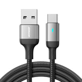 JOYROOM S-UC027A10 Extraordinary Series 3A USB-A to USB-C / Type-C Fast Charging Data Cable, Type-C, 1.2m, Type-C, 2m, Type-C, 3m