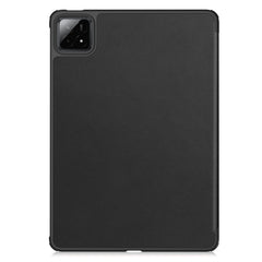 Custer Texture 3-Fold Holder Leather Smart Tablet Case, For Xiaomi Pad 7 / 7 Pro, For Xiaomi Redmi Pad SE 8.7