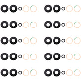 10pcs Back Camera Lens, For Xiaomi Redmi K50i, For Xiaomi Redmi Note 11T Pro, For Xiaomi Redmi Note 11T Pro+, For Xiaomi Poco X4 GT, For Infinix Note 11 Pro x697, For Tecno Camon 17 CG6, For Tecno Camon 19, For Tecno Camon 17 Pro CG8, For vivo Y16