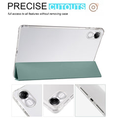 3-fold Clear TPU Smart Leather Tablet Case with Pen Slot, For Xiaomi Redmi Pad Pro 12.1