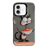 Animal Pattern Oil Painting Series PC + TPU Phone Case, For iPhone Air