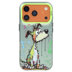 Animal Pattern Oil Painting Series PC + TPU Phone Case, For iPhone 18 Pro / 17 Pro