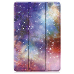 Custer Painted 3-Fold Holder Smart Leather Tablet Case, For Xiaomi Redmi Pad SE