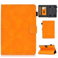 Tablet PC Universal Cowhide Texture Horizontal Flip Leather Case with Holder & Card Slots & Pen Slot, For 7 inch, For 8 inch, For 10 inch
