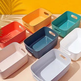 5pcs Desktop Snack Storage Basket Kitchen Portable Storage Basket Sundries Box, 30.5x20.5x12 cm