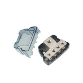 4-Way Car Audio Stereo Amp Power / Ground Cable Splitter Distribution Block 4GA, 4-Way