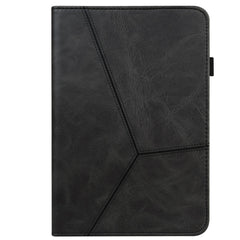 Solid Color Stripe Embossed Leather Tablet Case, For Xiaomi Redmi Pad SE