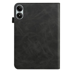 Solid Color Stripe Embossed Leather Tablet Case, For Xiaomi Poco Pad 12.1, For Xiaomi Redmi Pad Pro 12.1, For Xiaomi Redmi Pad SE 8.7