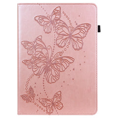 Embossed Butterfly Pattern Horizontal Flip Leather Tablet Case, For Xiaomi Redmi Pad SE