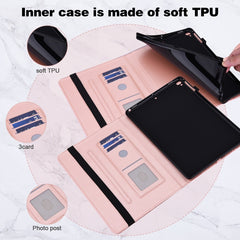Embossed Butterfly Pattern Horizontal Flip Leather Tablet Case, For Xiaomi Redmi Pad SE